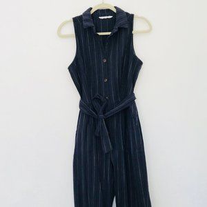 Striped Jumpsuit